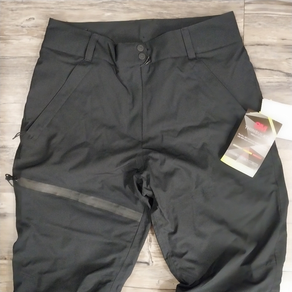 All in motion 3M Thinsulate Snow Sport Waterproof Pants Size M Black Outdoor Pan - Picture 2 of 14